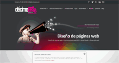 Desktop Screenshot of decimoarte.com